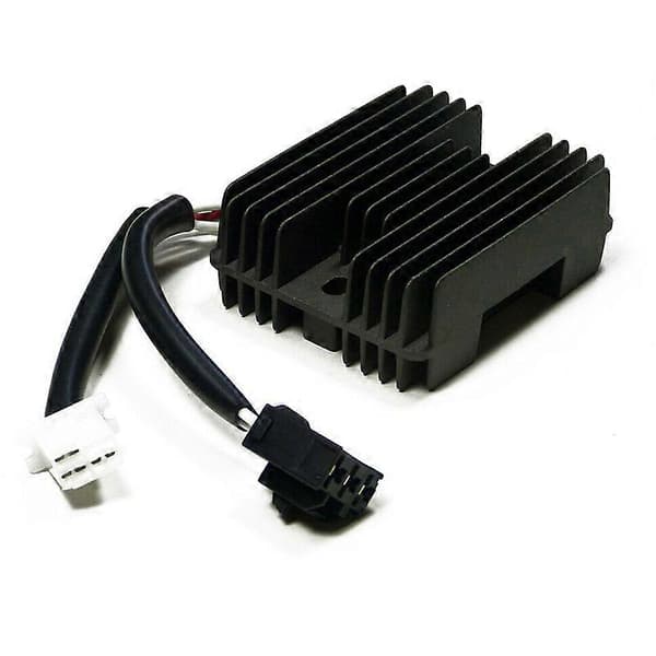 Svart spänningsregulator i aluminium, 1-pack
