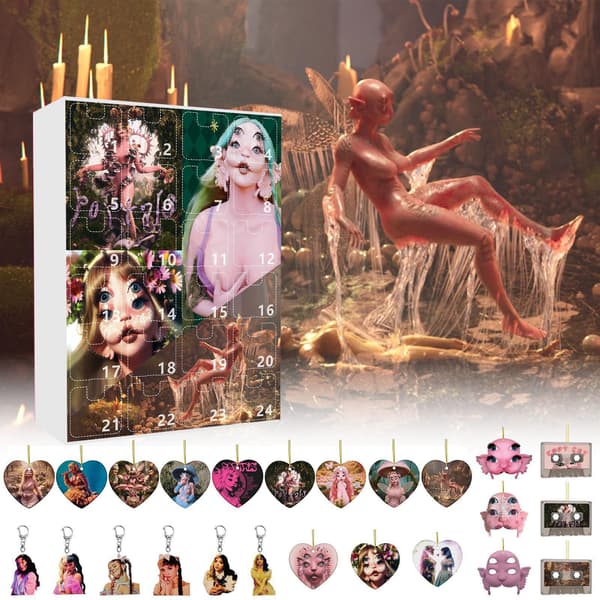 Melanie Martinez Blind Box Julekalender Akryl Flat Anheng A