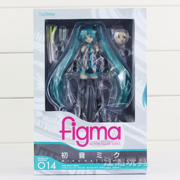14cm Anime Singer Hatsune Miku Action Figure Movable Joints Statue Decor Gift