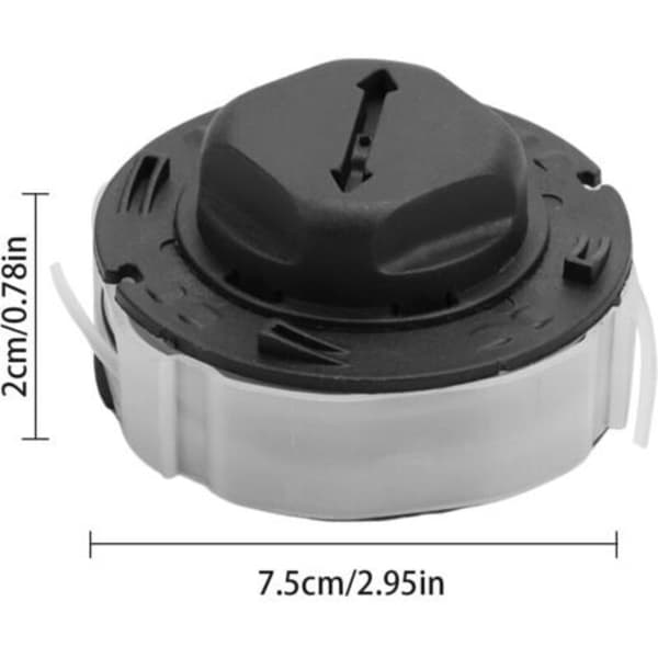 Sett med 3 erstatningsspoler C3-2 for Stihl FSA 57 med AutoCut C3-2 trimmerhode – erstatter 4009 710 4305 4009 710 4306