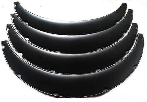 Extra Breda 90mm Bilskärmbreddare 4-delars Set – Universell Passform för Hjulhus