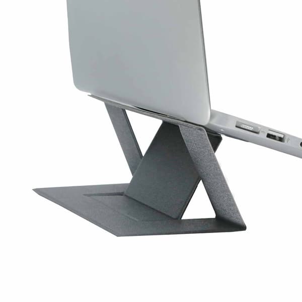 Selvklæbende Laptopstativ - Bærbart Ergonomisk Laptopstativ sort black