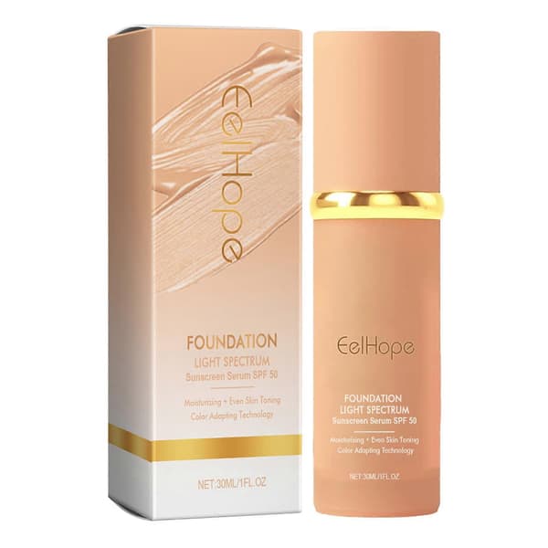 Flydende foundation til kvinder Bredspektret solcreme concealer til alle hudtyper 30ml