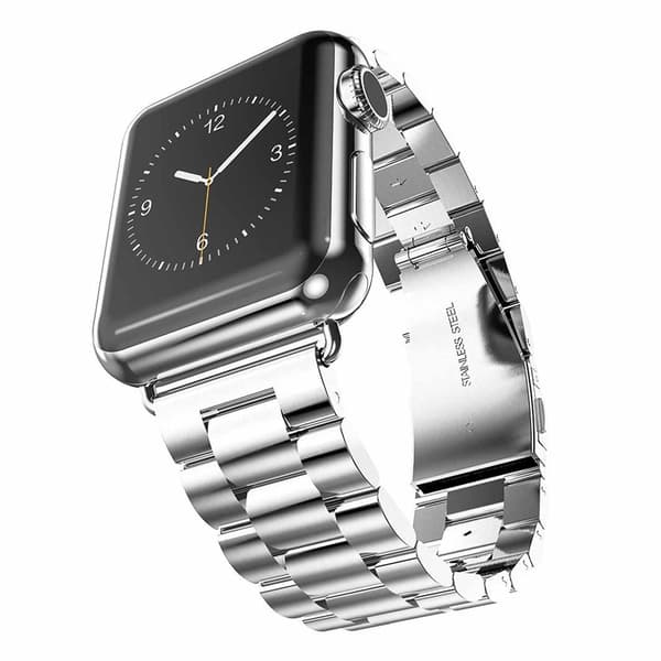 Apple Watch 38/40/41 Linkarmbånd Metal Sølv silver