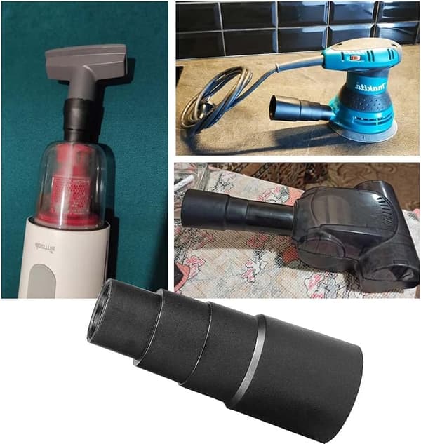 4 st dammsugaradapter för slang, reducer för standard universal dammsugare