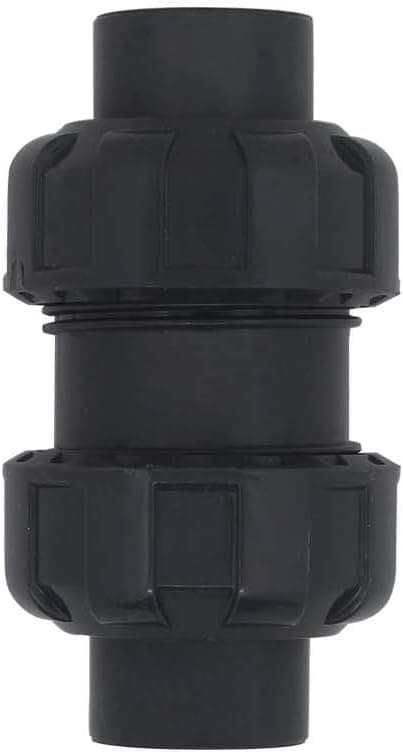25mm Kulventil för simbassäng, backventil i PVC, förhindrar återflöde (innerdiameter