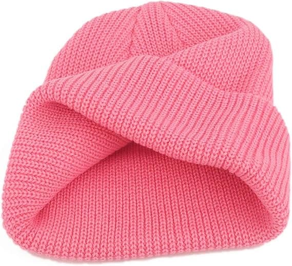 Slouchy Hue Vinter Strikket Hue Blød Varm Skihue Un