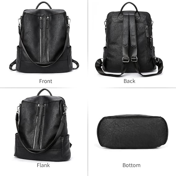 Multifunctional Women's Bag, Women's Backpack, Anti-theft School Bag, Wallet