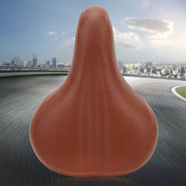7010 PVC Leather Shock-Absorbing Bicycle Saddle Thickened Widened Cushion for Electric Bicycle