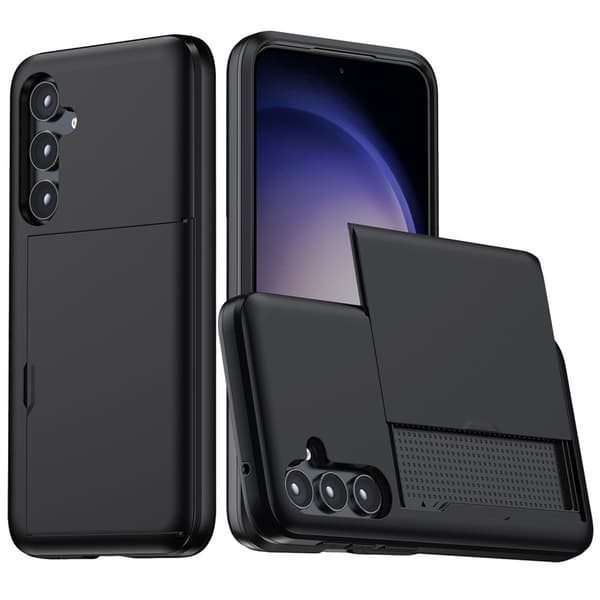 Samsung Galaxy S25 Cover Kortlomme Sort