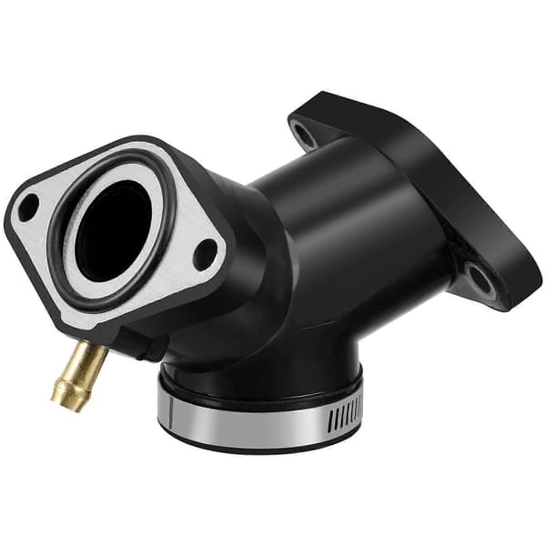 Karburatorindsugningsmanifold Karburatorforbindelsesmuffe 1988-2011 til Yamaha Virago XV 125 250 CC Black