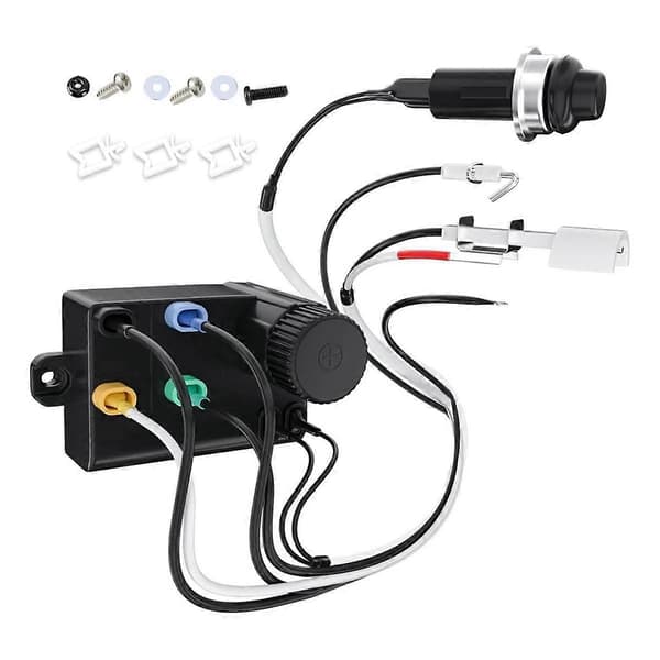 7643 Grill Igniter Kit Replacement for Spirit 220 and 320 Gas Grills (with Front-Mounted Control Panel)