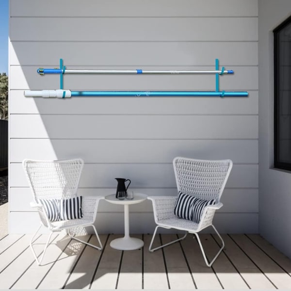 Pool Post Holder, Aluminium Pool Hooks, för Teleskopstänger, Skimmers