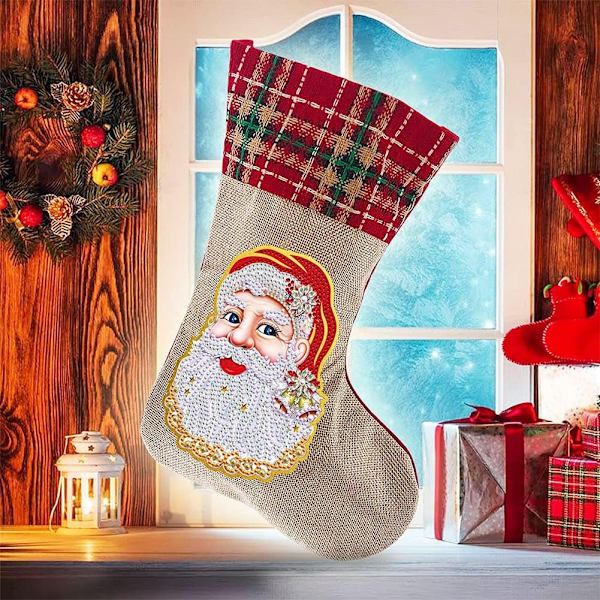 Julstrumpor, Jultomte, Snögubbar, Julgåvor, Godispåsar