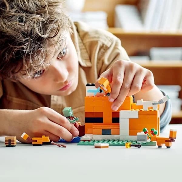 Phantom Ninja Minecraft Treehouse Building Blocks - Educational Toy for Boys and Kids - Gift 82003 Mechanical Cave