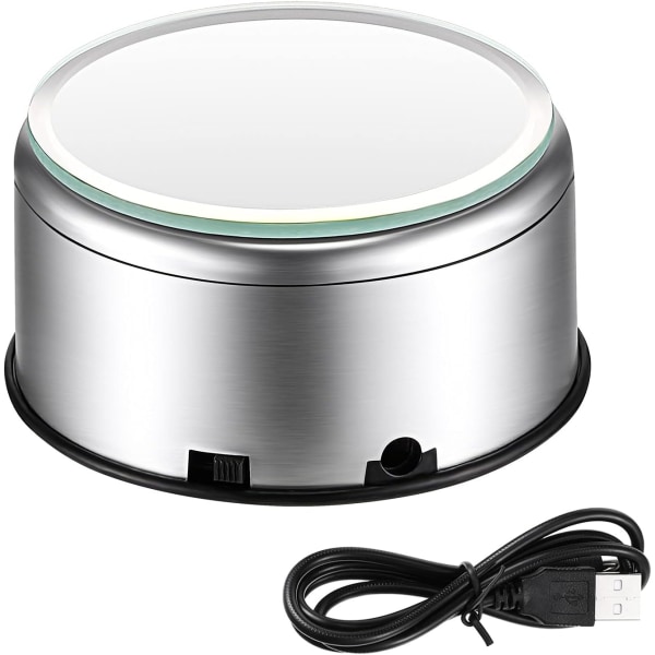 2025 Ny Jetec Kopp Displayställ Vridare Roterande Kristall Display Bas Ställ 360 Graders Tumblers Kopp Display