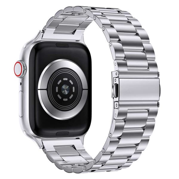 Apple Watch 38/40/41 Linkarmbånd Metal Sølv silver