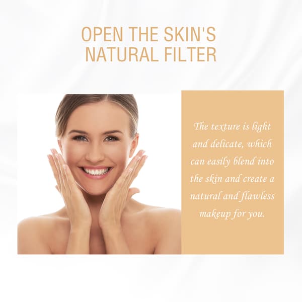 Moisturizing Foundation - A hydrating, natural and light makeup base