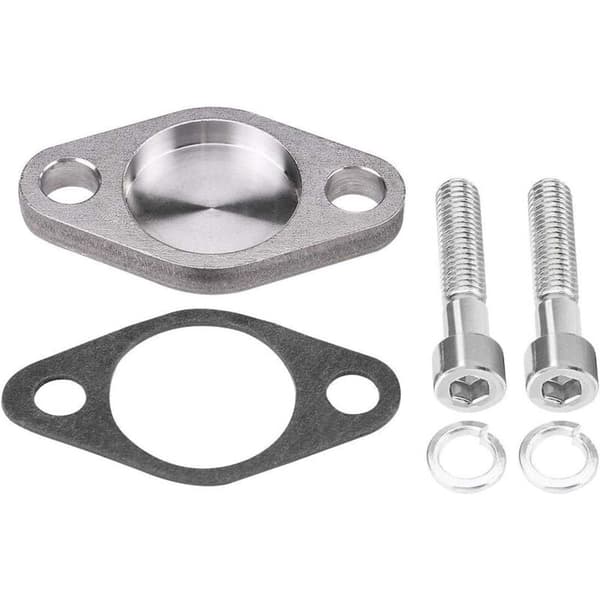 EGR-ventil blindplate, rustfritt stålsett med pakning for E53 E38 E39 E46 X5