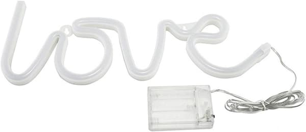 LED Neon Silikon Dekoration - Batterifri (Batterimodeller)