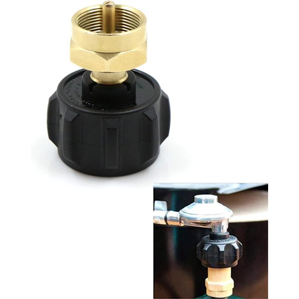 Camping Gas Cylinder Adapter Gas Adapter Head Adapter Nozzle Connector Propane Tank Gas Stove Valve