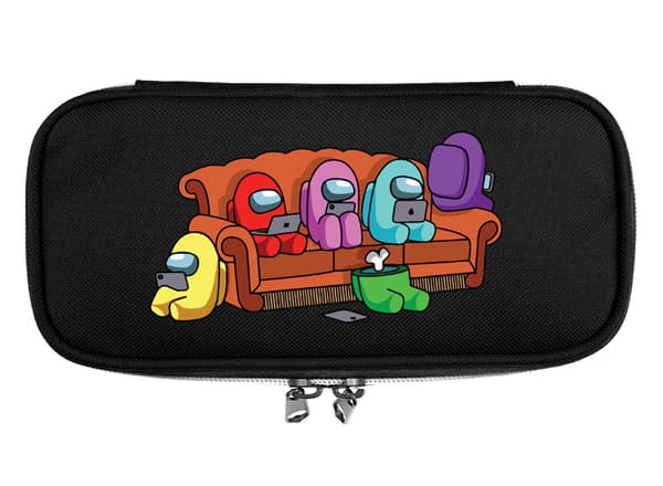 Space Werewolf Pencil Case Zipper Flap Stereo Pencil Case-10