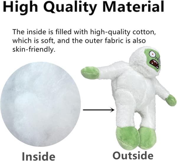 Plants VS Zombies Pehmolelut Normaalit Zombit PVZ Pehmeä Pehmo-23cm