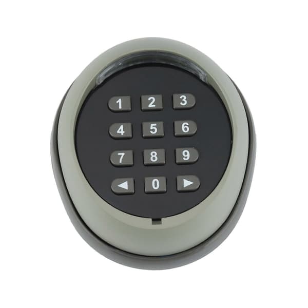 Wireless Metal Keypad Gate Opener Keypad Rolling Code 433Mhz Keypad for Garage Door Access Cont