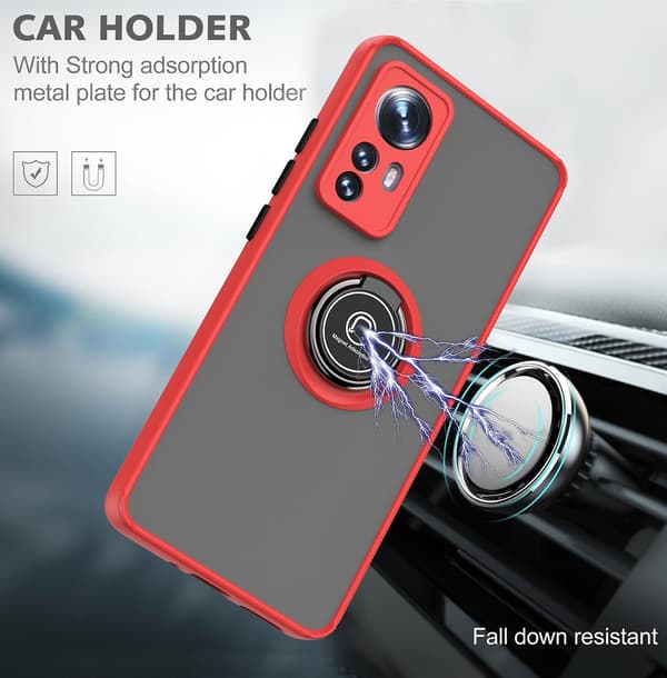 Magnetisk Telefoncover Til Xiaomi 12 Blue