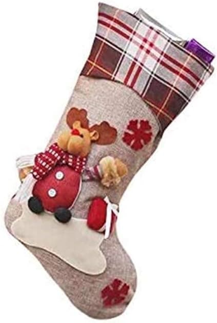 Julstrumpa, Renstrumpa, För Juldekoration, Godispåse, Presentpåse.