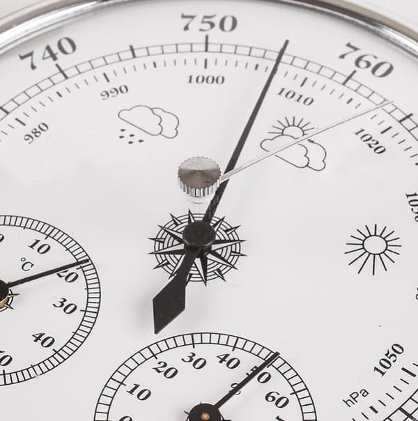 Barometer Vejrstation med og Hygrometer Termometer 3 i 1, stk