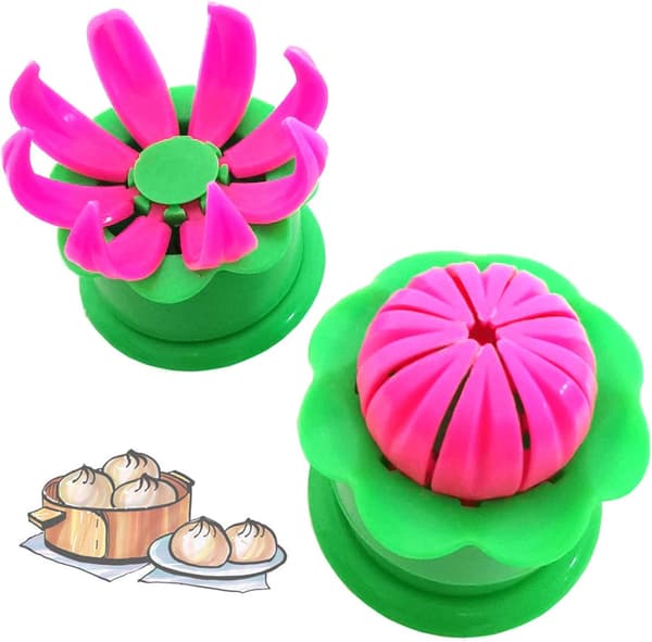 2-pack ångad fylld bulleform, bakverk paj ångbulle klimpform, empanadaform kit