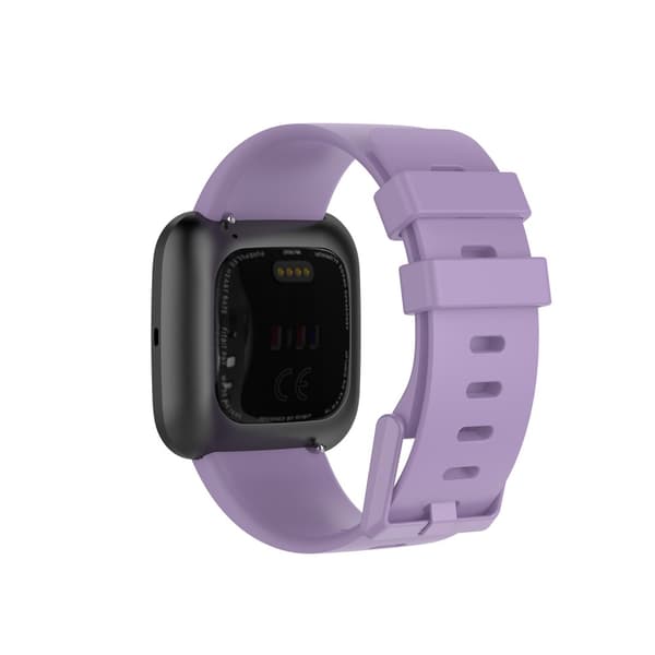 Silikonarmbånd Fitbit Versa/Versa 2 Lilla