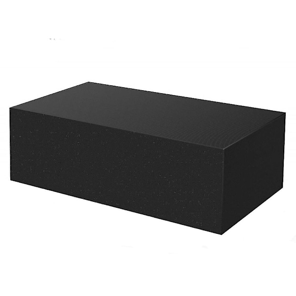 210d Oxford hagemøbeltrekk vanntett innendørs utendørs rektangulært bord skrivebord beskytte sett med snorlås -JRCH 90 x 90 x 90 cm
