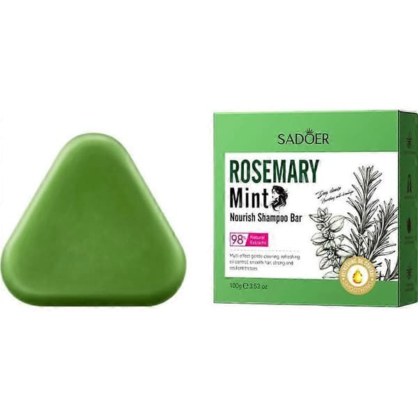 SADOER Rosmarin Mynte Shampoo Bar 100g
