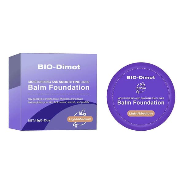 Foundationkräm, långvarig vattentät, oljekontrollerande, concealer och isolerande foundationkräm (med puderpuff) B
