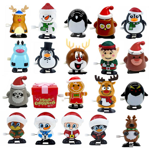 Jultomte älg snögubbe julvev leksak julklapp Style 14