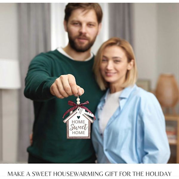 Housewarming gaver til nyt hjem, Housewarming gave til nyt hus, Første nye hjem julepynt 2024, Ny hjem gave -CHSZ style 2