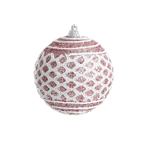 Julgran i Skum, 8 cm, Juldekoration, Pärlor, Hängande, Färgad pk