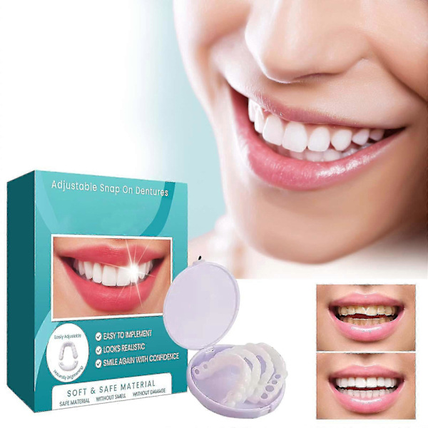 Adjustable Snap-on Dentures, Veneers Denture Denture Cases, Temporary Fillings Interdental Fillings Straightening Dentures Kit