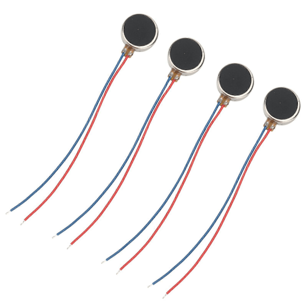 30 stk. Flade Vibrationsmotorer Ultra Tynde Mini Mønt Flade Vibrerende Motorer til Mobiltelefoner Tablets 3 V 12000rpm