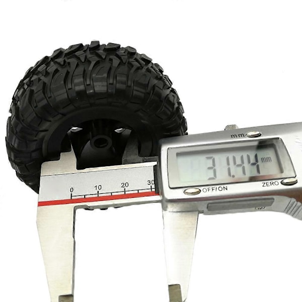 Bluey Legetøj 4 stk. Opgraderingshjul Reservedele til 1/16 WPL B14 C24 Militær Truck RC Bil