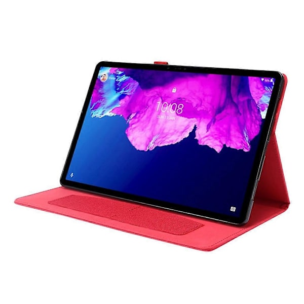 Passer til LenovoXiaoxin Pad 11.5in Flip Cover Case Pu Klud Beslag til Tab rose red