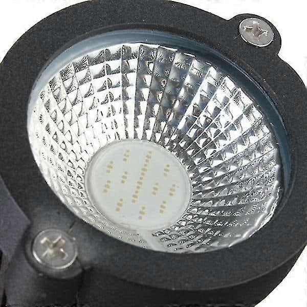 7w Ip65 LED-strålkastare med bas för utomhuslandskapsträdgårdsstig Ac85-265v -DGJR blue
