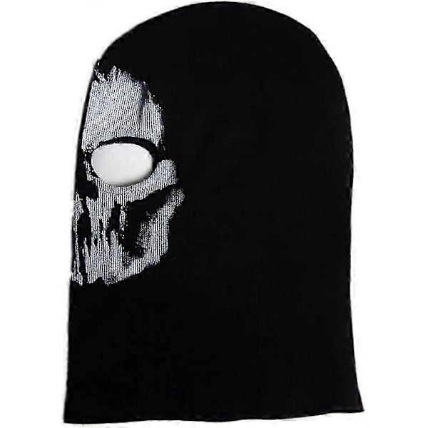 Unisex Ghost Print Sukkahousu Balaclava Naamio Hyvä Sotapeli Halloween Cosplay Tulostus-3 -CNSZ