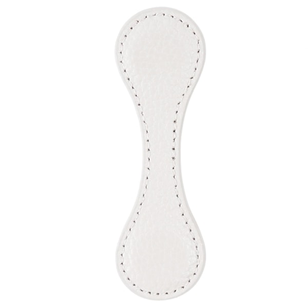 Magneettiset kirjanmerkit, vintage-nahkaiset kirjanmerkkiklipsit, kaksisivuiset magneettiset sivumerkit nahkaiset klassiset kirjanmerkit kirjaharrastajille lahjoiksi white lai chi leather pattern