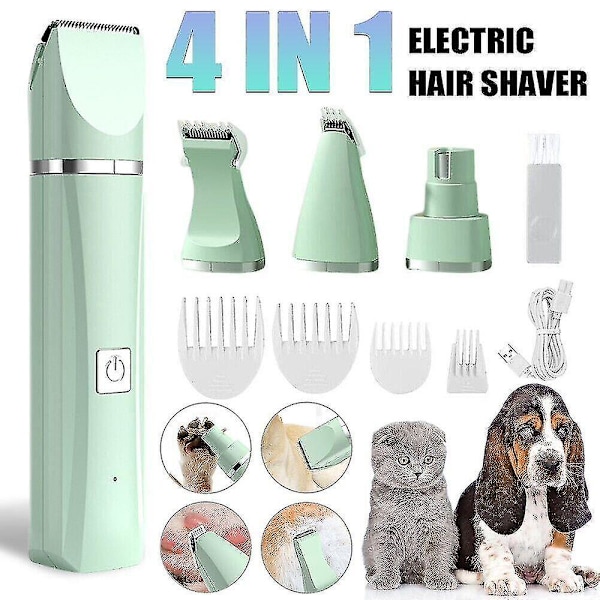 Professional Electric Pet Hair Trimmer Clipper Cordless Dog Cats Grooming Shaver CNSZ