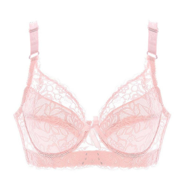 Flot Kvinders Push-Up BH Spids BH Sexy Lingeri Støtte BH AA A B C D light pink 75absd