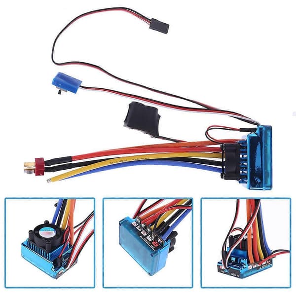 RC Modelbil Plastlavet Brushless ESC til 120A Opgraderingsdele Tilbehør