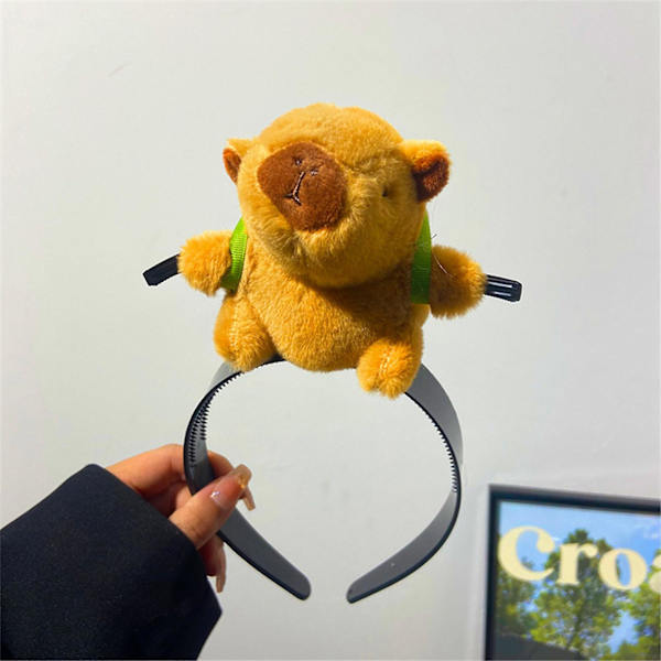 Karhunkarva Panta Plush-lelu Pääpanta Hiuspinni Korkea Pää Yläosa Hiuspanta Flye2527 c